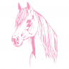 Sticker Tête de Cheval N°4