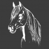 Sticker Tête de Cheval N°4