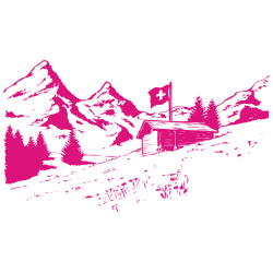 Sticker Chalet Suisse