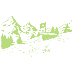 Sticker Chalet Suisse