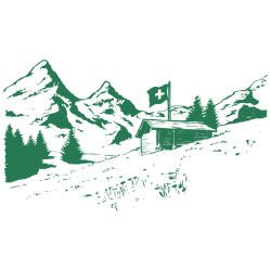 Sticker Chalet Suisse