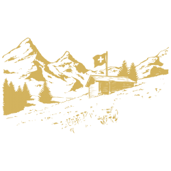 Sticker Chalet Suisse