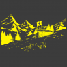 Sticker Chalet Suisse