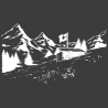 Sticker Chalet Suisse