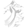 Sticker Muraille de Chine