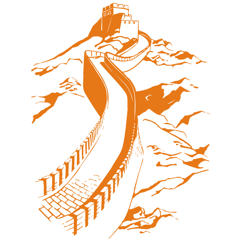 Sticker Muraille de Chine