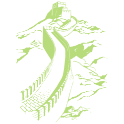Sticker Muraille de Chine