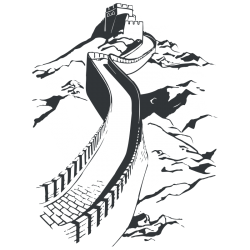 Sticker Muraille de Chine