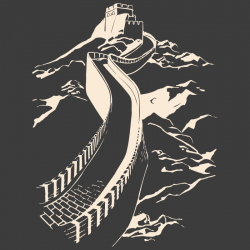 Sticker Muraille de Chine