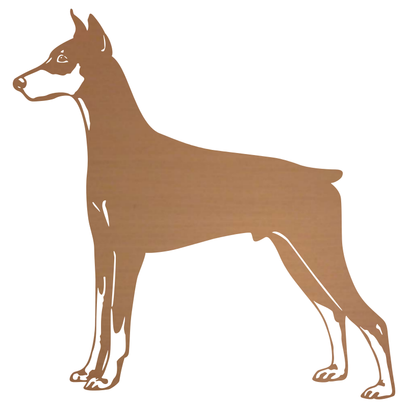 Sticker Dobermann