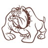 Sticker Bulldog 2