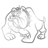 Sticker Bulldog 2