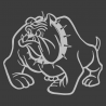 Sticker Bulldog 2