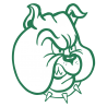 Sticker Tête de Bulldog