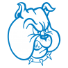 Sticker Tête de Bulldog