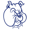 Sticker Tête de Bulldog