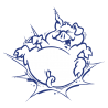 Sticker Cochon Cartoon