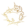 Sticker Cochon Cartoon