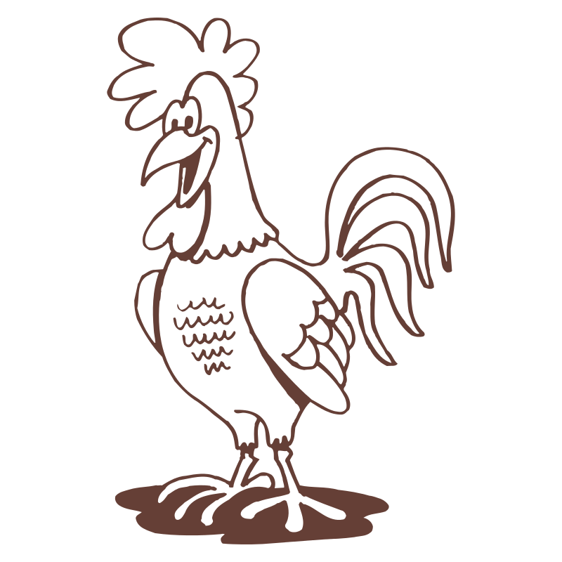 Sticker Coq