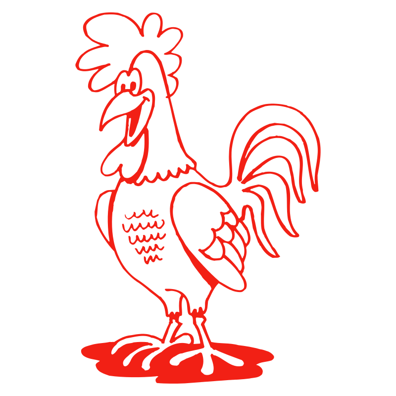 Sticker Coq