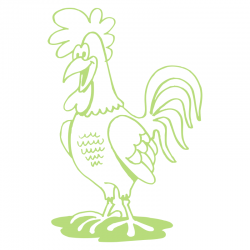 Sticker Coq