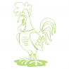 Sticker Coq