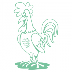Sticker Coq