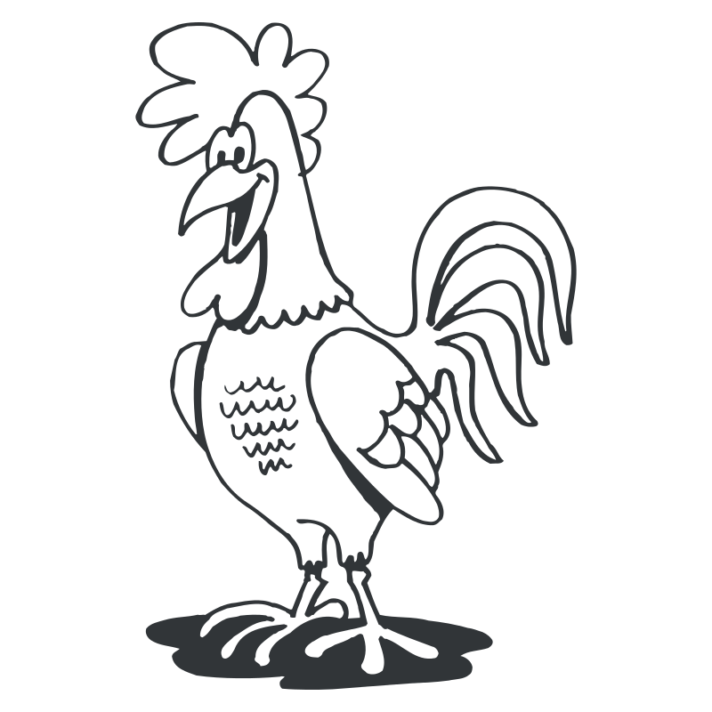 Sticker Coq