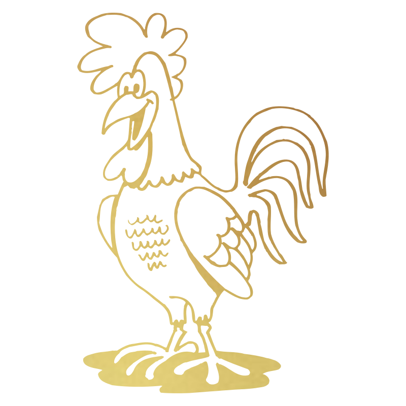 Sticker Coq