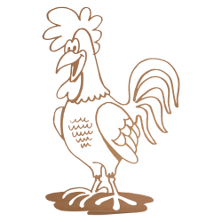 Sticker Coq