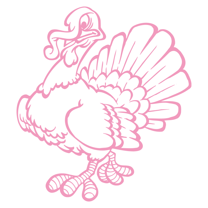 Sticker Dindon