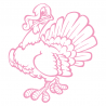 Sticker Dindon