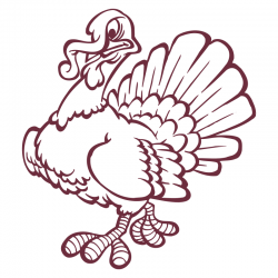 Sticker Dindon