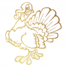 Sticker Dindon