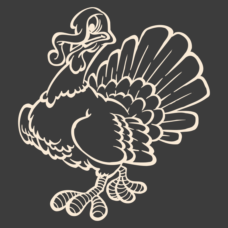 Sticker Dindon