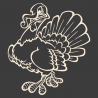 Sticker Dindon