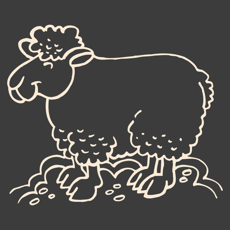 Sticker Mouton