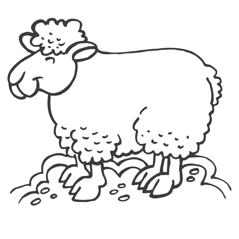 Sticker Mouton