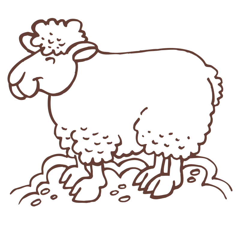 Sticker Mouton