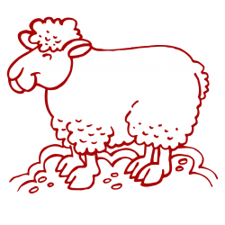 Sticker Mouton
