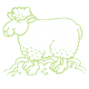 Sticker Mouton