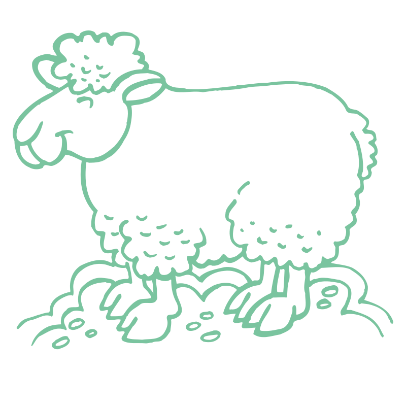 Sticker Mouton