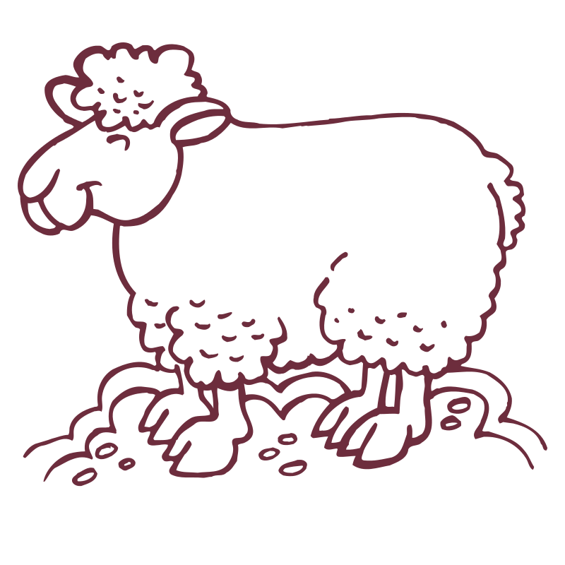 Sticker Mouton