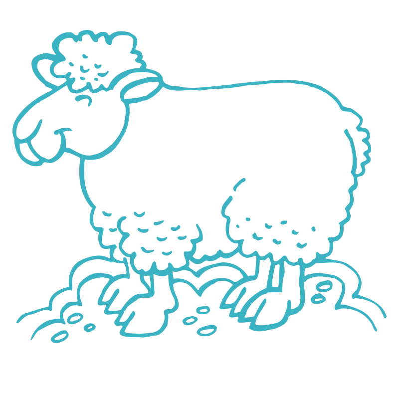 Sticker Mouton