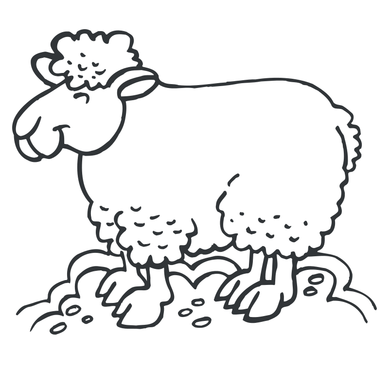 Sticker Mouton