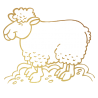 Sticker Mouton