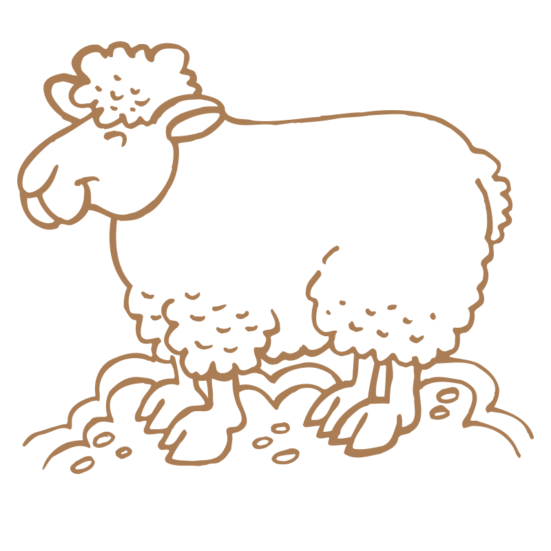 Sticker Mouton