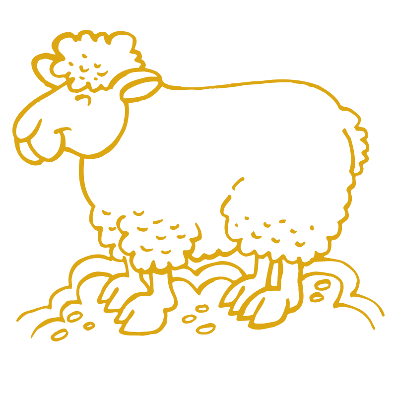 Sticker Mouton