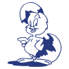 Sticker Poussin