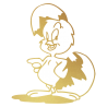 Sticker Poussin